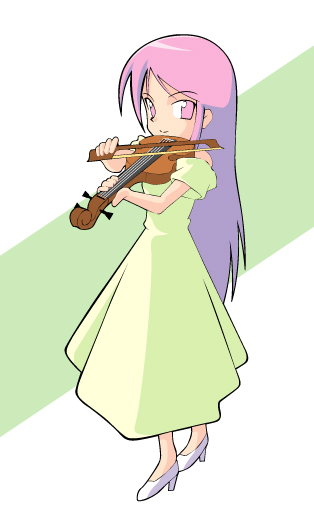 ヴァイオリンの人ピンク.jpg